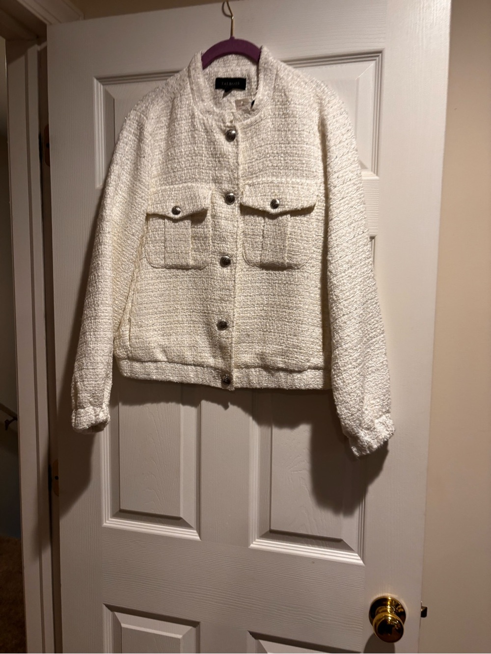 NWT Talbots Metallic Jacket